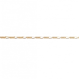 שרשרת פופקורן עם זהב