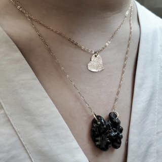 Black walnut necklace