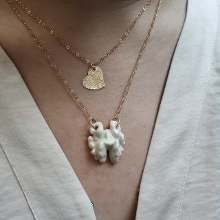 White walnut necklaceWhite walnut necklace