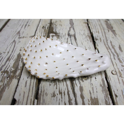 eden hevroni Ceramic cactus leaf