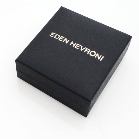 Porcelain Pretzel necklace Eden Hevroni Holiday Gift Dish שרשרת בייגלה